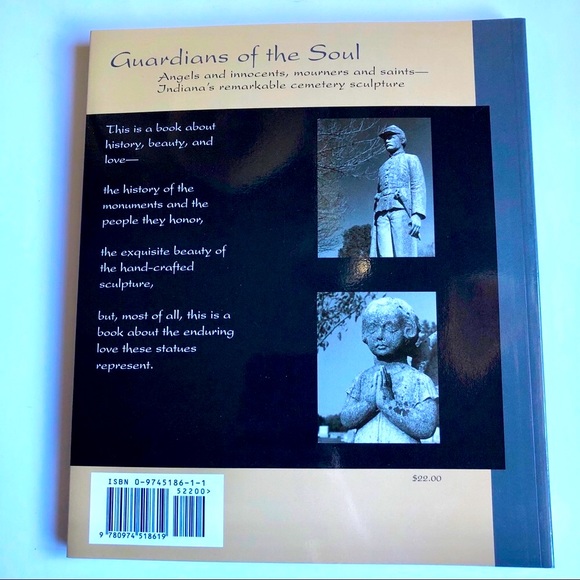 Guardians of the Soul Indiana’s Cemetery Sculptures NEW Coffe Table Book - Picture 2 of 14
